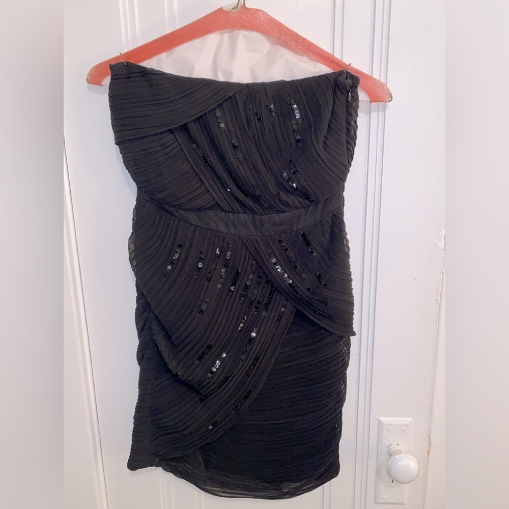 Sequence fun little black dress!